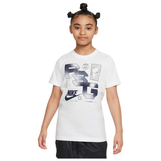 Nike Παιδική κοντομάνικη μπλούζα Paris Saint-Germain Futura Tee Nike Παιδική κοντομάνικη μπλούζα Paris Saint-Germain Futura Tee